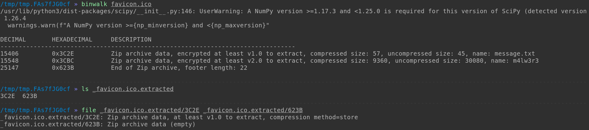 stegano binwalk /assets/images/writeups/comcyber/steganography_binwalk.png